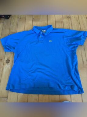 Lacoste kids Blue Polo Shirt - Classic Cotton Pique